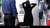Hijab Wearing Thief Getting Hard Punishment - Perp4k