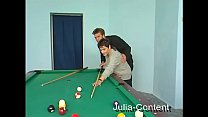 She wants to fuck and not just play pool
