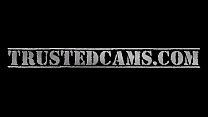 TRUSTEDCAMS.COM- This girl is squirting on cam! omg