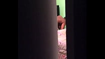 Spying on some ass while she on the phone