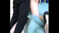 asian chinese girls gets fucked on sofa in high heels very sexy legs