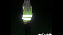 HORNY YELLOW VEST SHOW NAKED BODY