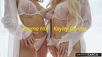 Blondes Emma Hix And Kayley Gunner Horny Threesome With Maximo Garcia