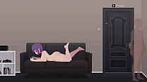 Fuck Purple Hair Woman animation Gameplay