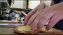 Slicing Bread With My Giant Knife