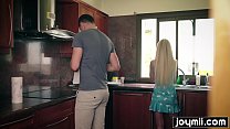 blonde babe tries to cheat and gets fucked by husband