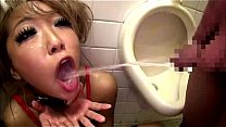 Japan cute girl get piss in mouth