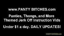 POV Panties and JOI Jerk Off Instruction Vids