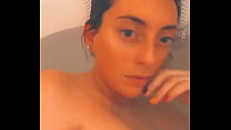 PLETHORA 95 SHOWS BIG BOOBS IN THE BATH hot bathwater boobs vibes