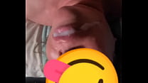 hubby Cumming in my mouth