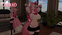 I try on CUTE COSPLAYS while you just want me to get MORE NAKED!!! SEXY CATGIRL POSING and STRIPPING!!!
