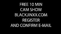 BLACKJINXXDOTCOM - Whore from s. gets her pounded hard by big cock