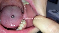 Mouth Fetish - MJ Mouth Video 2