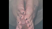 Wife's sexy soft feet