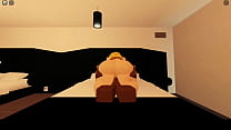 Roblox Condo Blonde girl get fucked and dominated