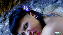 The pierced brunette with tattoos likes it from behind especially when sex is outdoors
