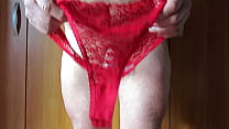 red panties fun and play for xyour pleasure
