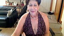 Old chuby belly amateur woman dancer whore has a silly smile