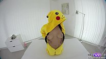 Hot pokemon babe Nicole Love solo VR porn movie