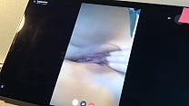 Leyva Hot ctdx enjoys fucking through the webcam with a fan