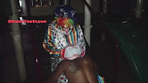 Gibby The Clown gets dick sucked outside at night