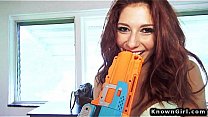 Redhead amateur girlfriend homemade sex tape