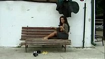 Fucking a stranger on a bench pt3 - sex video