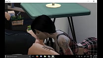 Sims 4 blowjob swallow part 1