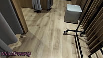 Extreme Public Sex In Store Changing Room My teacher without panties sucking big dick of her student She risks getting caught by near people - MissCreamy