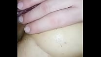 Cum is dripping out after he filled me up
