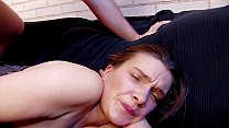 Amateur Deep Throat & Painal. Nudist Bravely Struggles to take Cock in her Ass during a ONS
