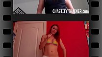 You will stay locked in chastity until you behave