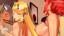 Mythra's sexy funtime with Pyra