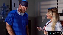 Kinky big boobs blondie nurse pounded in the hospital