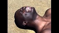 Black twinks fuck each other near by pool