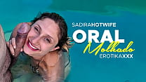 Sadira Hotwife and Gozador 19 - Cumshot in the pool at Boate Lux - Cachoeirinha - Trailer