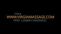 Little tight virgin pussy Vika massaged