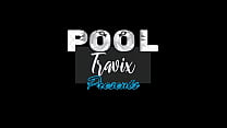 POV blowjob and sex on party ft, ann rides & pool travix