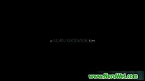 Sexy busty asian gives hot nuru massage 22