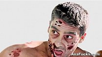 Asa Akira's Zombie Anal Creampie