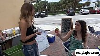 Hottie convinced to fuck for some money