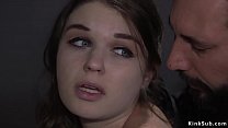 Security officer Tommy Pistol caught busty brunette shoplifter Anastasia Rose and in his office banged her pussy doggy and fingers her asshole