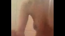 girlfriend playing with her self in the shower