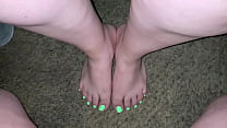 POV Cumshot beautiful feet Compilation