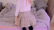 Young step sis in Mini Skirt Ass fucked
