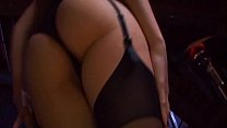 Deepthroating and sex in stockings and a garter