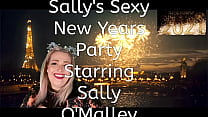 BBW Sally has an oral fixation for big white cock on New Years 2021