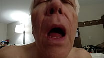 Old Perverted Man Receives Third Cumload Orally, and Enjoys Keeping It in my Mouth - Final Part of 6