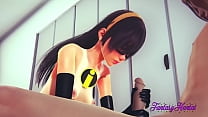 Incredibles Hentai 3D - Violette Hard Sex