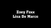 MILF Lisa DeMarco & Zoey Foxx Share A Cock